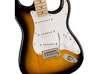Fender Squier Sonic Maple Fingerboard White Pickguard 2-Color Sunburst Fender Squier Sonic Maple Fingerboard White Pickguard 2-Color Sunburst